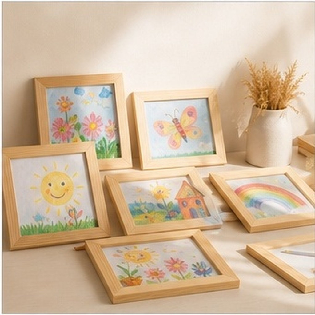 6 Adet Masif Ahşap, Kendin Yap - Art And Craft For Nursery incelemesi ve fiyatı