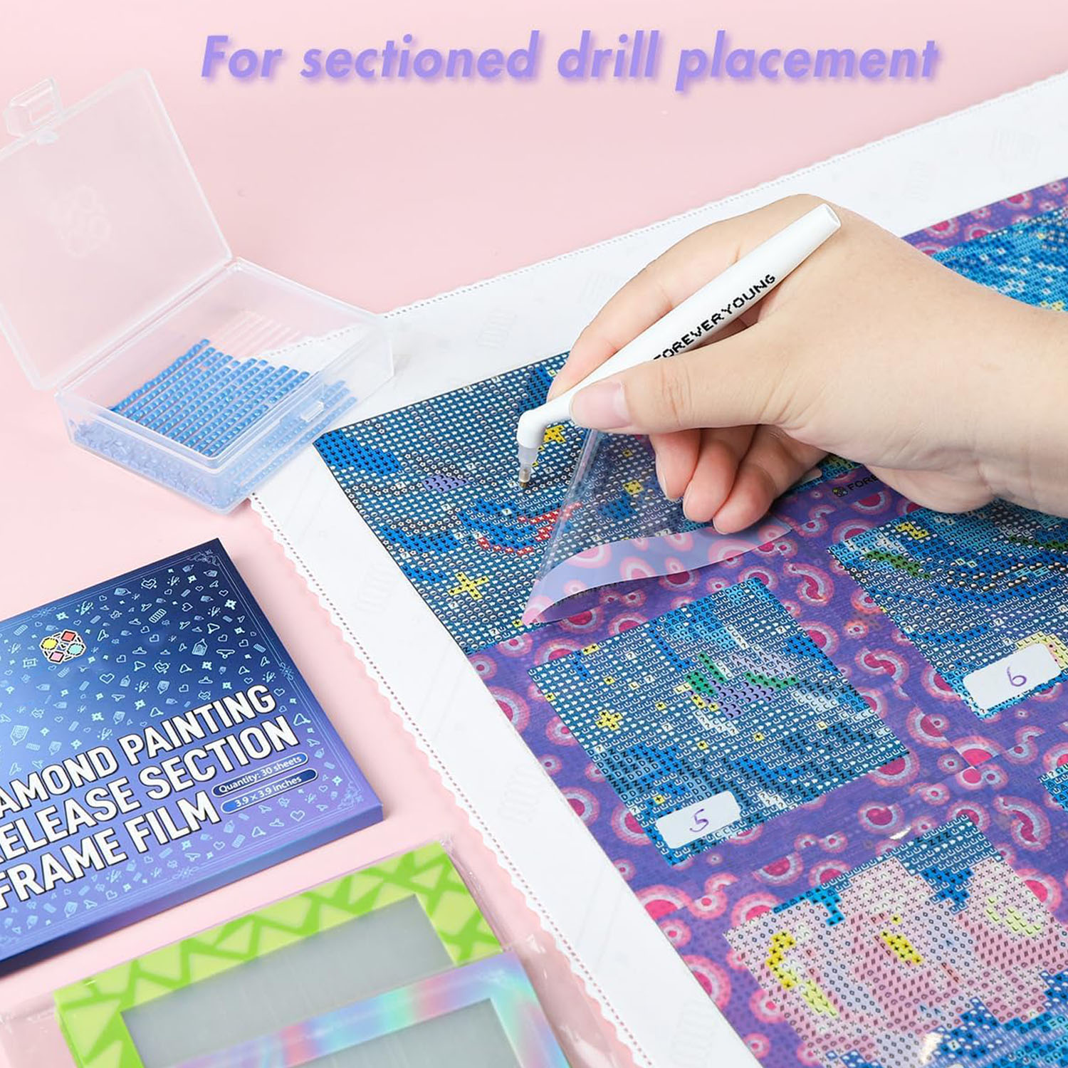 30 adet elmas boyama hizalama  - Art Craft Kit incelemesi ve fiyatı