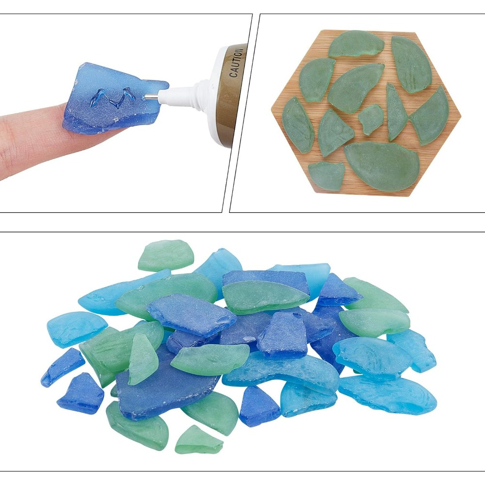 3 Renk Cam Kobalt Mavi Aqua ve - Art Craft Kit incelemesi ve fiyatı