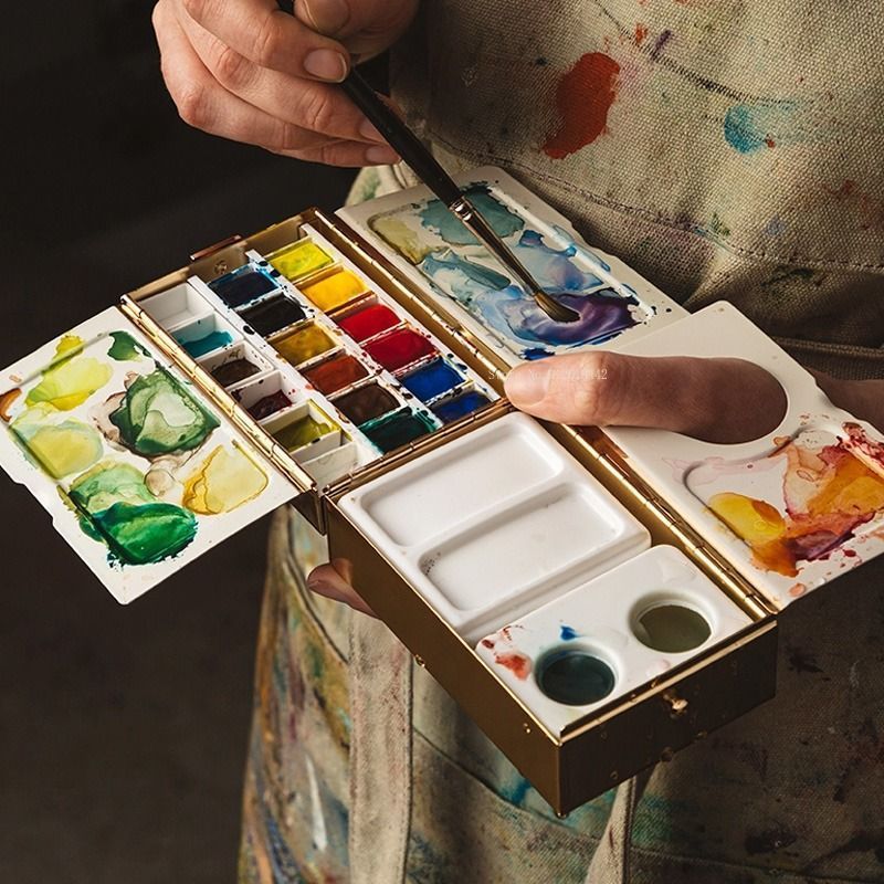 Çok fonksiyonlu Seyahat Pirinç - Gouache Paint Set incelemesi ve fiyatı